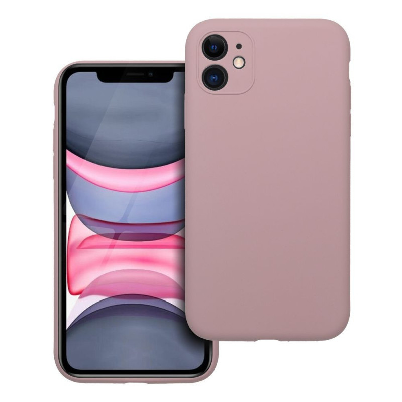 Case for iPhone 11 Silicone 2mm powder pink