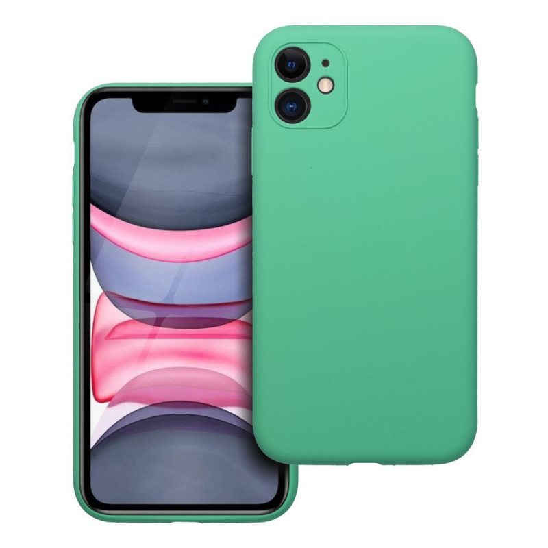 Case for iPhone 11 Silicone 2mm (camera protection) mint Case for iPhone 11 Silicone 2mm (camera protection) mint