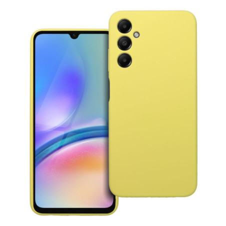 Case for Samsung A05S Silicone 2mm yellow