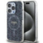 GUESS case for IPHONE 15 Pro Max compatible with MagSafe GUHMP15XHGCUSTGK (IML GCUBE) black