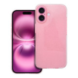 Case for iPhone 16 Clear Case 2 mm Blink pink