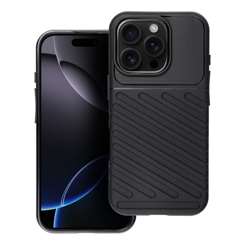 Case for iPhone 16 PRO Thunder black