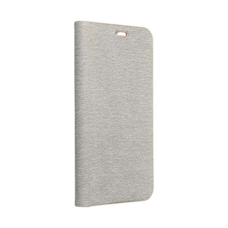 Flip case for iPhone 16 PRO MAX Luna Book Gold silver