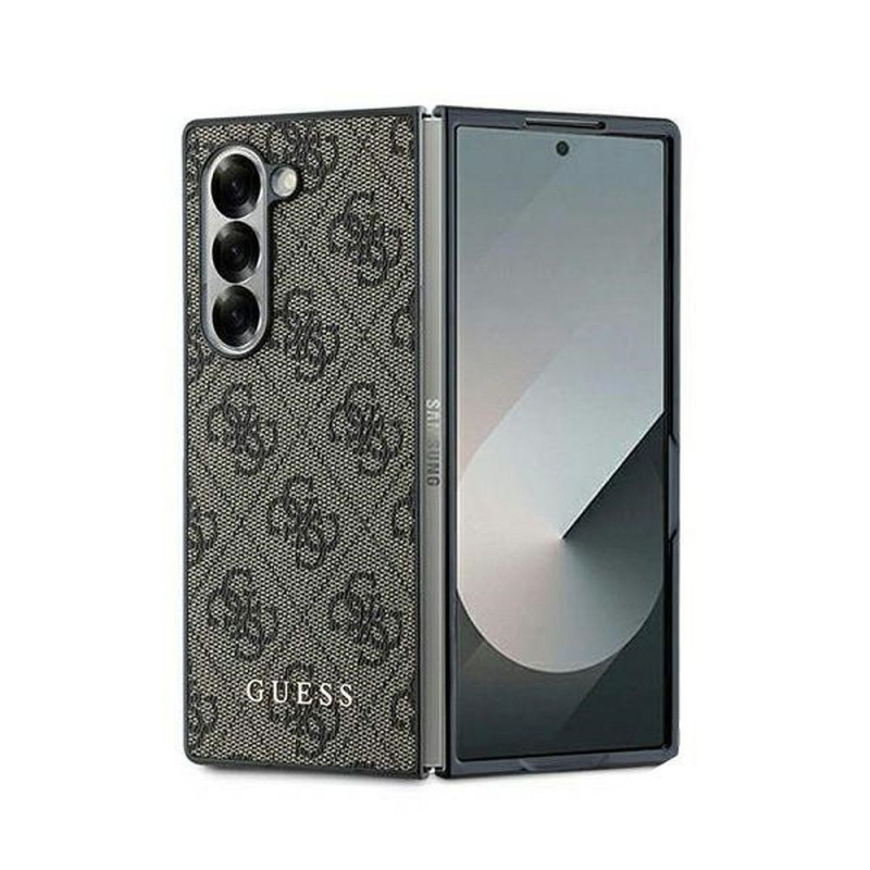 GUESS case for SAMSUNG Z Fold 6 GUHCZFD6GF4GBR (HC PU 4G Charm) brown GUESS case for SAMSUNG Z Fold 6 GUHCZFD6GF4GBR (HC PU 4G Charm) brown