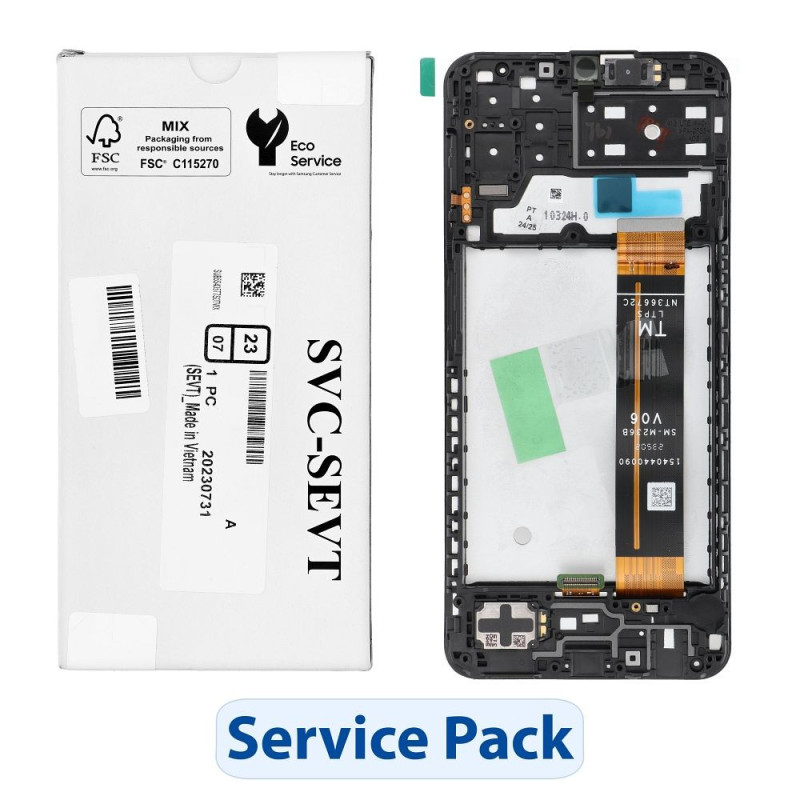 ServicePack LCD Display SAMSUNG A13 A135F GH82-28653A