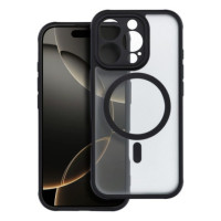 Case for iPhone 16 PRO Full Matte Mag Cover compatible with MagSafe black