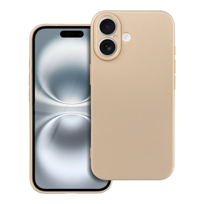 Case for iPhone 16 Metallic gold Case for iPhone 16 Metallic gold