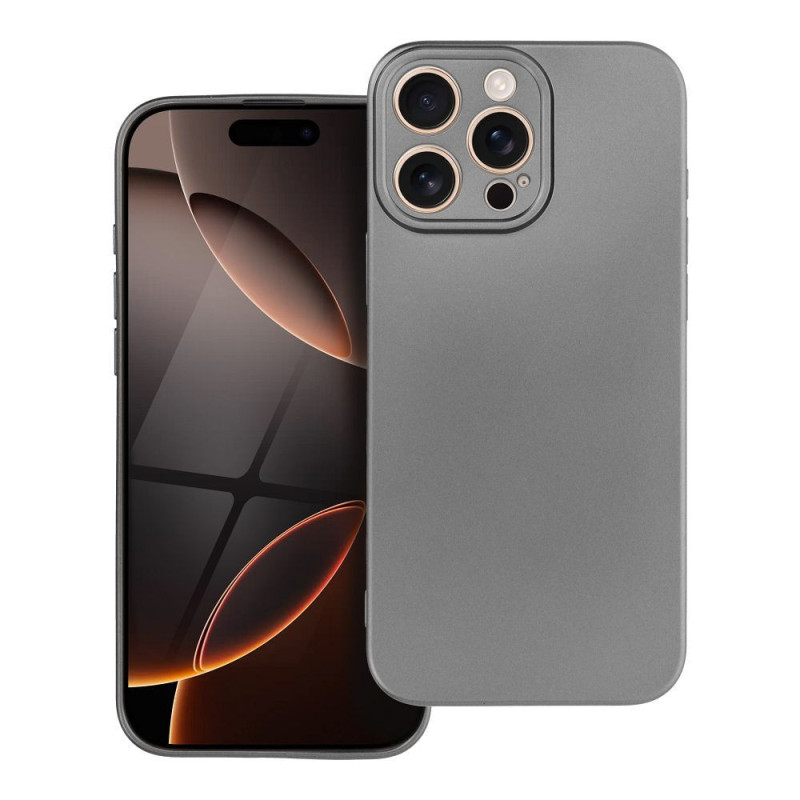 Case for iPhone 16 PRO MAX Metallic gray Case for iPhone 16 PRO MAX Metallic gray