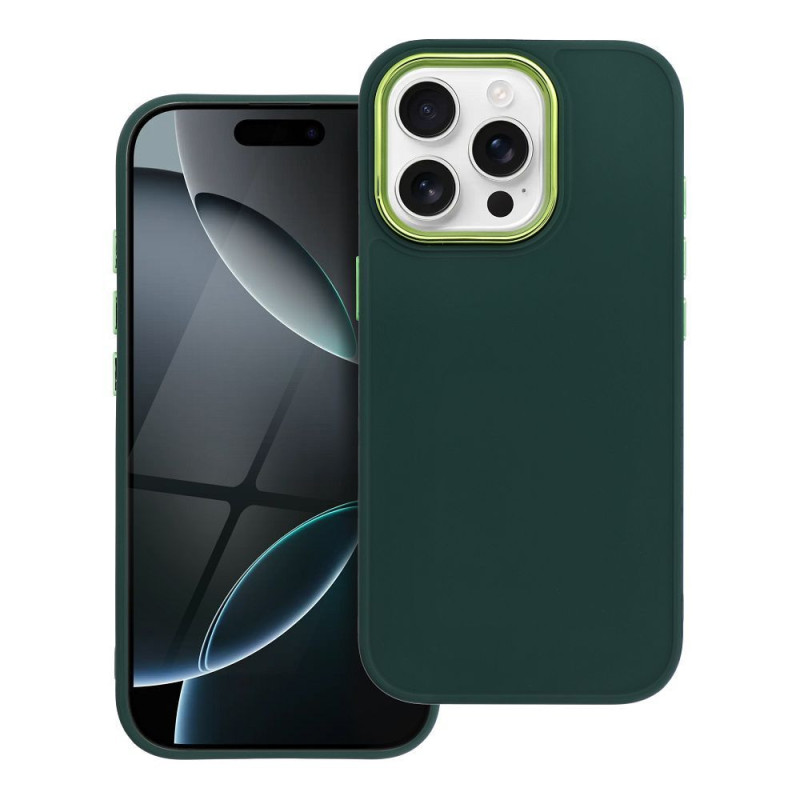 Case for iPhone 16 PRO Frame green Case for iPhone 16 PRO Frame green