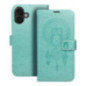 MEZZO Book case for IPHONE 16 Plus dreamcatcher green