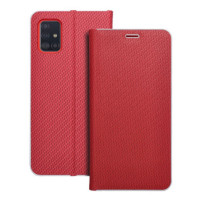 LUNA Book Carbon for SAMSUNG A51 red