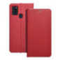 LUNA Book Carbon for SAMSUNG A21s red