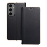 LUNA Book Gold for SAMSUNG S24 FE black