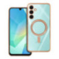 Case for Samsung A16 5G / A16 4G Electro Mag Cover compatible with MagSafe gold