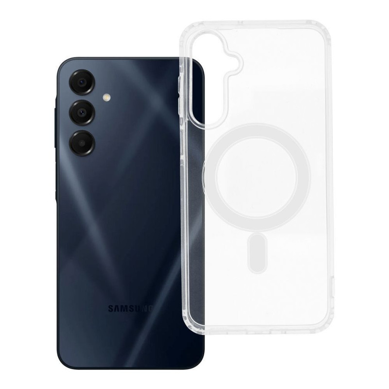 Case for Samsung A16 5G / A16 4G Clear Mag Cover (MID) compatible with MagSafe transparent