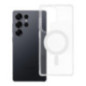 Case for Samsung S25 ULTRA Clear Mag Cover (STR) compatible with MagSafe transparent