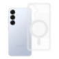 Case for Samsung S25 Clear Mag Cover (MID) compatible with MagSafe transparent