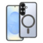 Case for Samsung S25 Electro Mag Cover compatible with MagSafe black