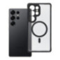 Case for Samsung S25 ULTRA Full Matte Mag Cover compatible with MagSafe black
