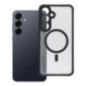 Case for Samsung S25 PLUS Full Matte Mag Cover compatible with MagSafe black
