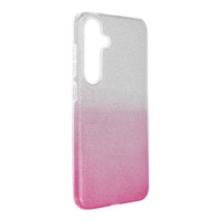 Case for Samsung S25 PLUS Shining transparent pink