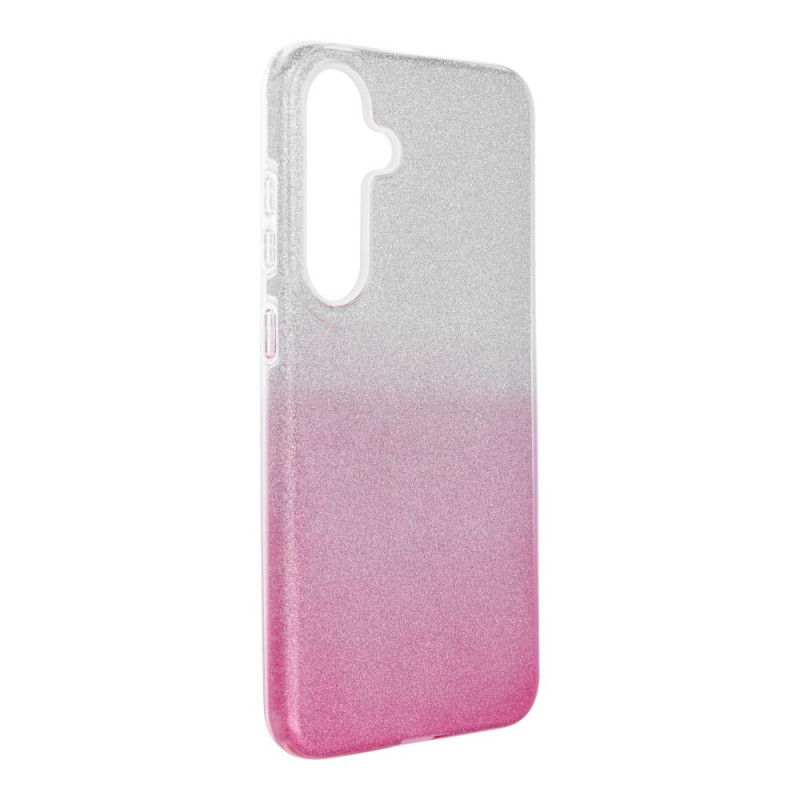 Case for Samsung S25 PLUS Shining transparent pink