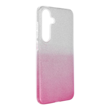 Case for Samsung S25 PLUS Shining transparent pink