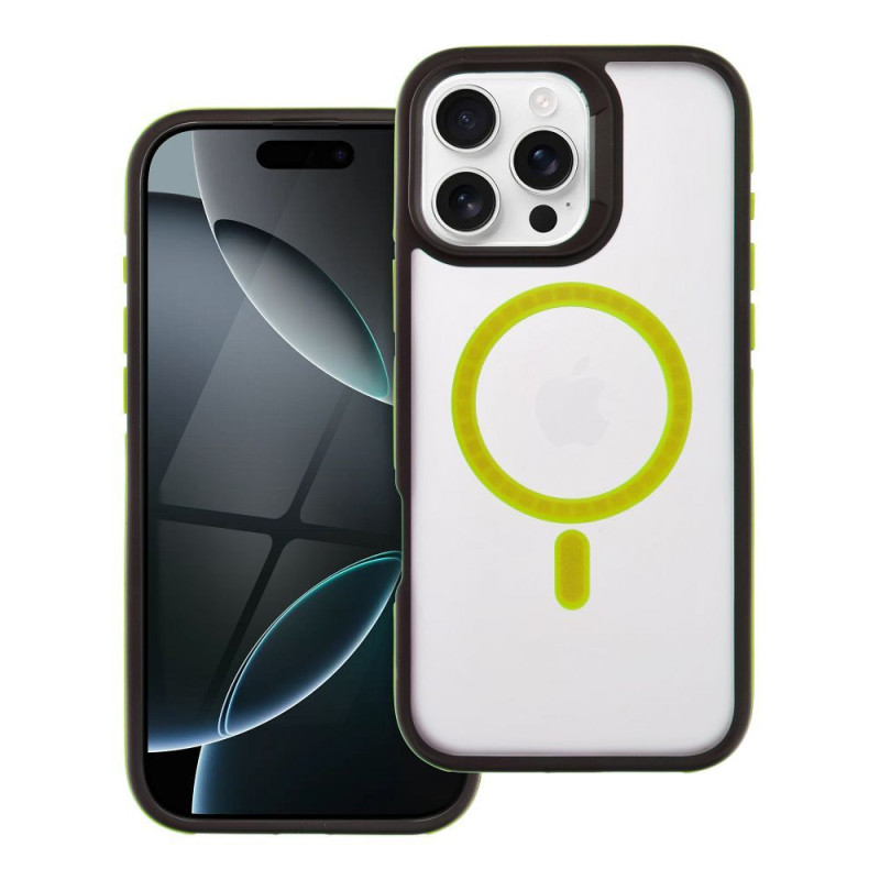 Case for iPhone 16 PRO MAX Neo compatible with MagSafe yellow