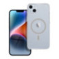 Case for iPhone 14 PLUS Clear Mag Cover (STR / CAMERA PROTECTION) compatible with MagSafe transparent