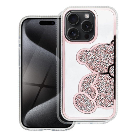 Case for iPhone 14 PRO Teddy Bear pink