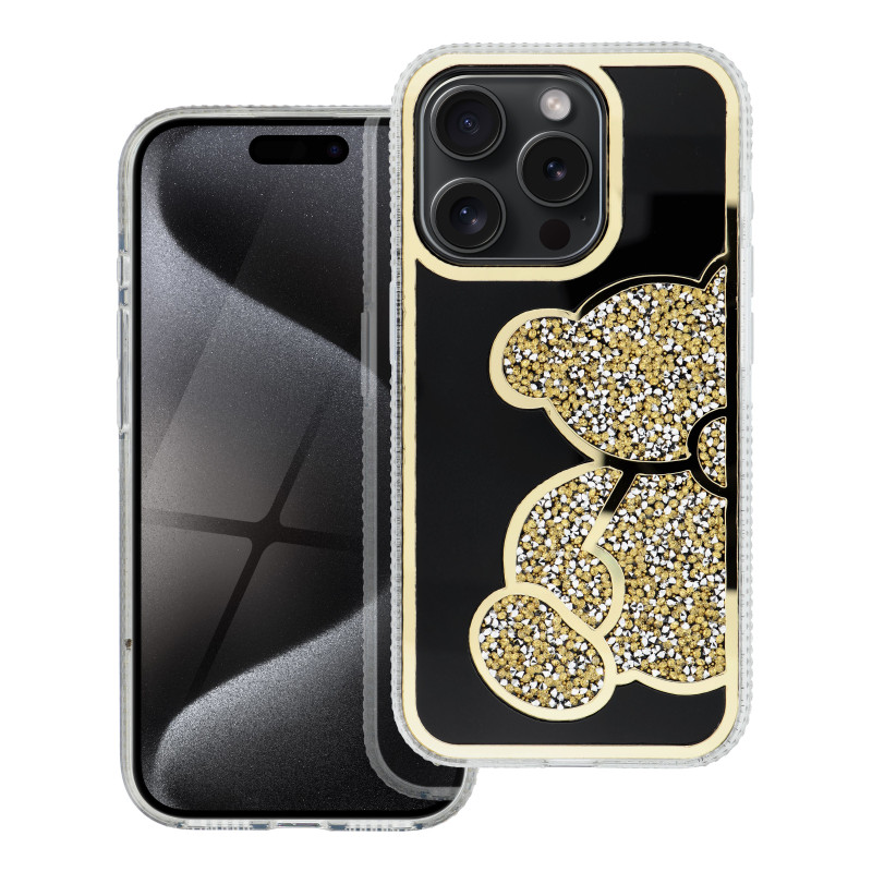 Case for iPhone 11 Teddy Bear gold