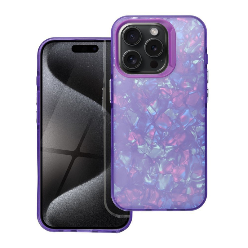 Case for iPhone 15 PRO Tutti Frutti purple Case for iPhone 15 PRO Tutti Frutti purple