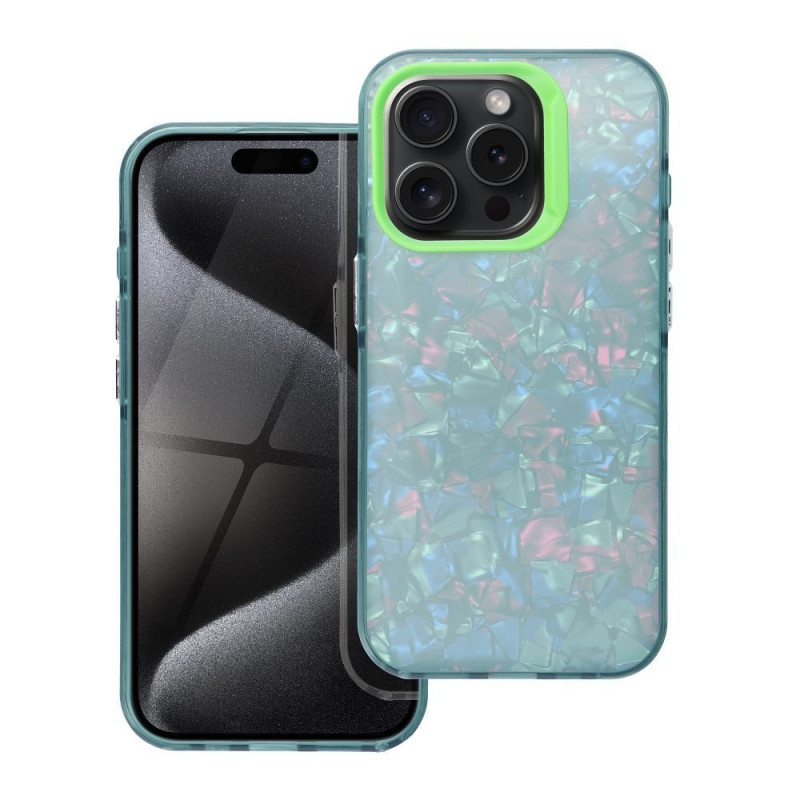 Case for iPhone 15 PRO MAX Tutti Frutti green