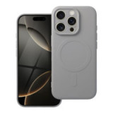 Case for iPhone 16 PRO Silicone Mag Cover compatible with MagSafe tytanium