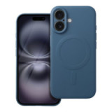 Case for iPhone 16 Silicone Mag Cover compatible with MagSafe blue