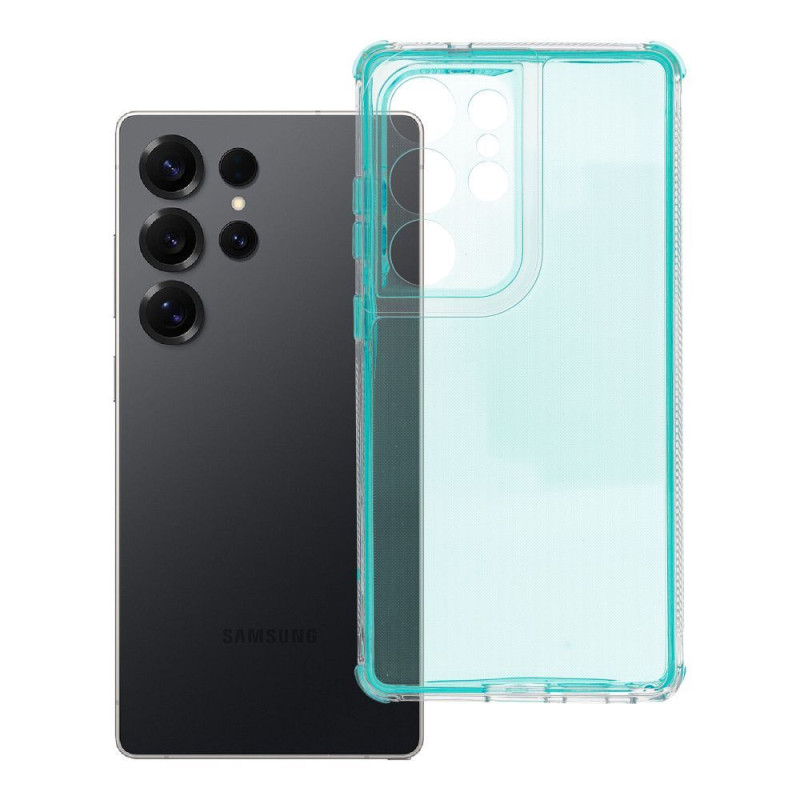 Case for Samsung S25 ULTRA Matrix Clear mint