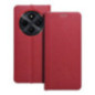 Flip case for Xiaomi Redmi 14C Luna Book Carbon red