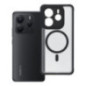 Case for Xiaomi Redmi Note 14 5G Full Matte Mag Cover compatible with MagSafe black