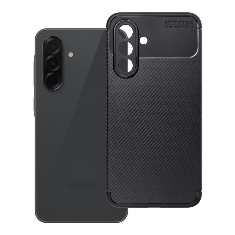Case for Samsung A36 5G Carbon Premium black