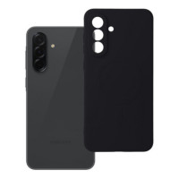 Case for Samsung A36 Silicone Mag Cover compatible with MagSafe black