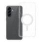 Case for Samsung A56 Clear Mag Cover (STR) compatible with MagSafe transparent