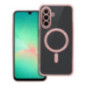 Case for Samsung A26 Electro Mag Cover compatible with MagSafe gold-rose