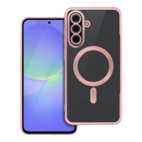 Case for Samsung A36 Electro Mag Cover compatible with MagSafe gold-rose