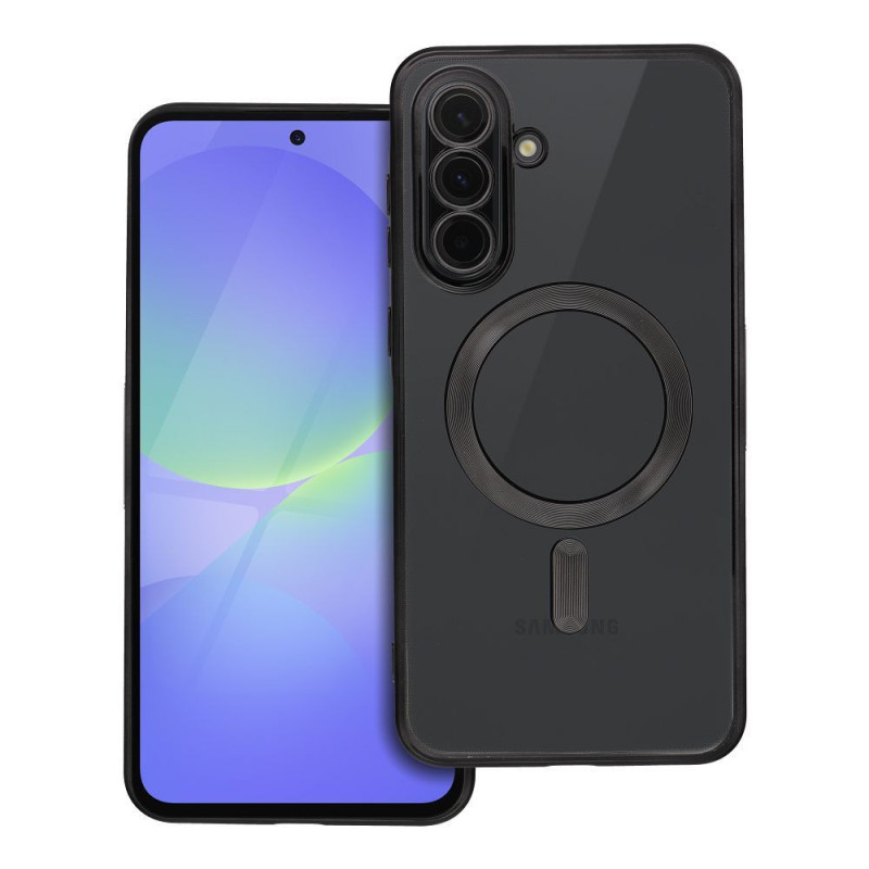 Case for Samsung A36 Electro Mag Cover compatible with MagSafe black