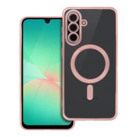 Case for Samsung A56 Electro Mag Cover compatible with MagSafe gold-rose