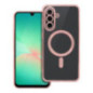 Case for Samsung A56 Electro Mag Cover compatible with MagSafe gold-rose