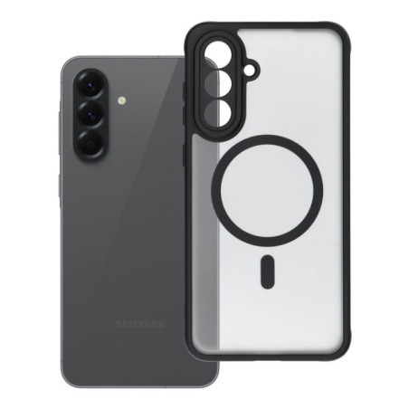 Case for Samsung A56 Full Matte Mag Cover compatible with MagSafe black