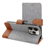 Flip case for iPhone 16 PLUS Jeans Book gray