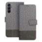 Flip case for Samsung A15 4G / A15 5G Gomma Book gray