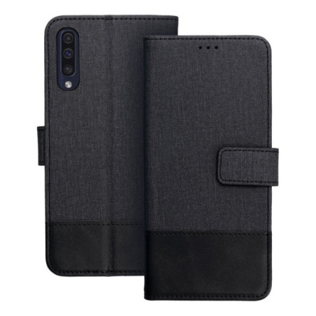Flip case for Samsung A50 Gomma Book black